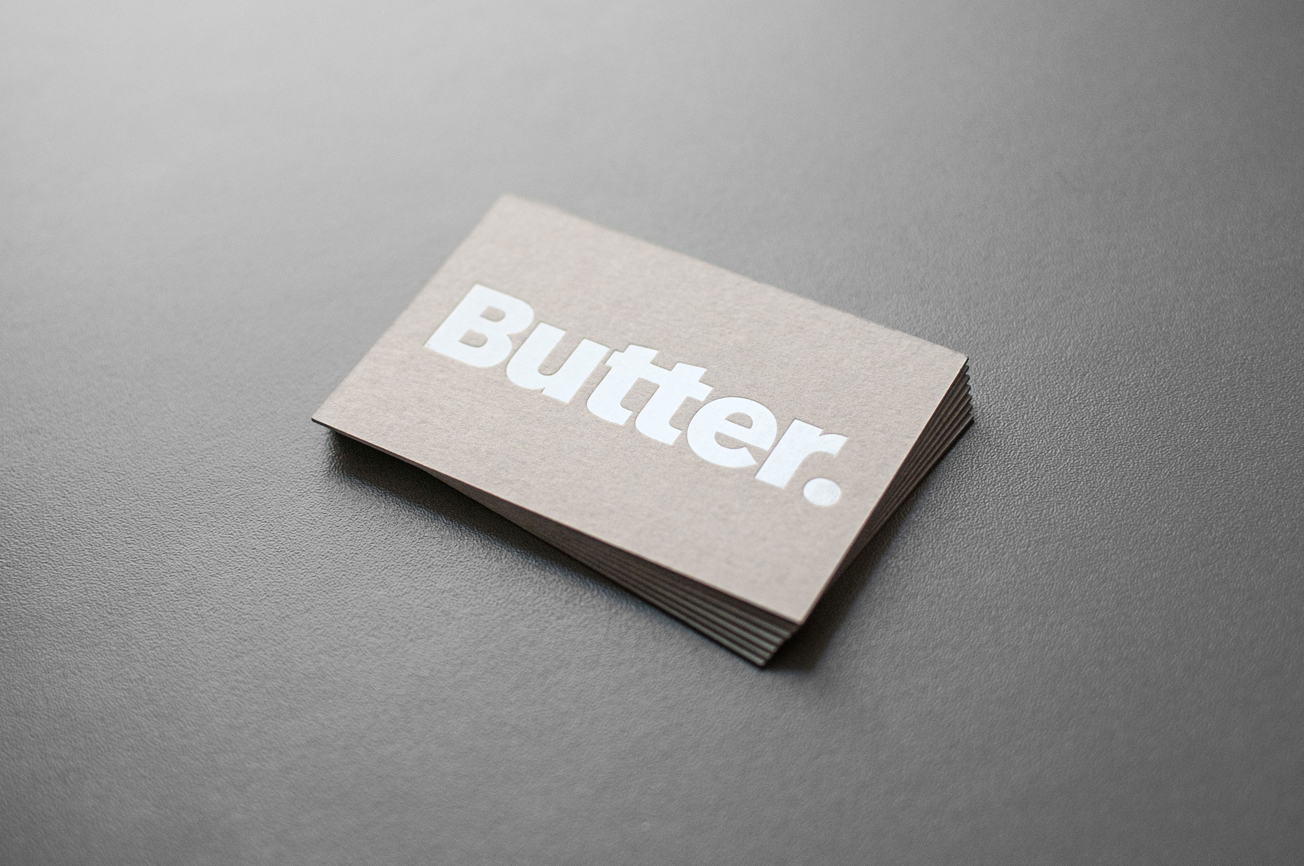 butter-visitenkarte front