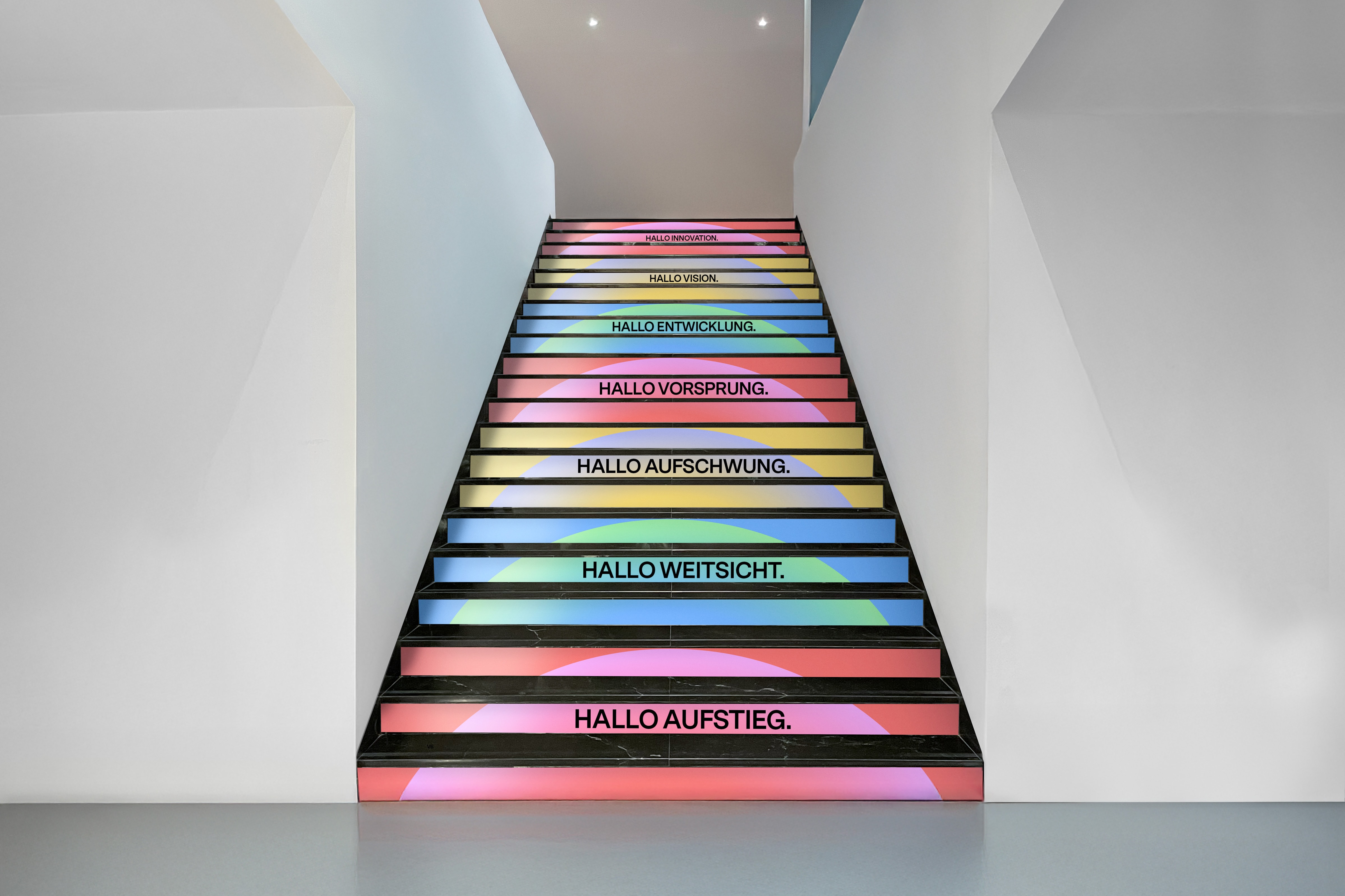 NOWA Branding Stairs